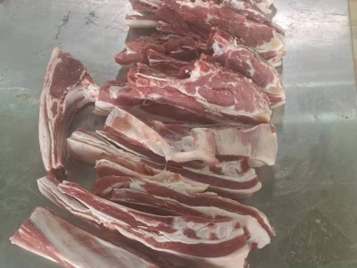 宁夏滩羊肉羊排新鲜现杀羔羊寸排小羊肋排烧烤手抓羊肉包邮图3
