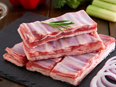 宁夏滩羊肉羊排新鲜现杀羔羊寸排小羊肋排烧烤手抓羊肉包邮图2