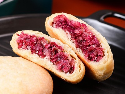 云南鲜花饼大礼盒玫瑰鲜花饼丽江特产玫瑰饼抹茶紫薯饼礼品糕点图4