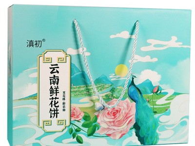 云南玫瑰花鲜花饼批发经典玫瑰鲜花饼抹茶紫薯味零食糕点饼干代发图5