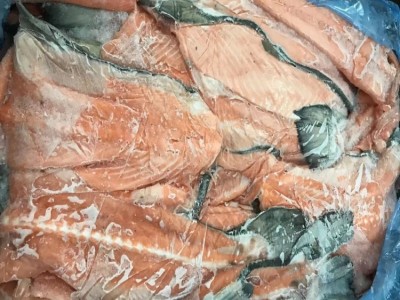 法罗群岛新鲜三文鱼肉带骨鱼排三文鱼骨30斤/件食堂餐饮烧烤香煎图3