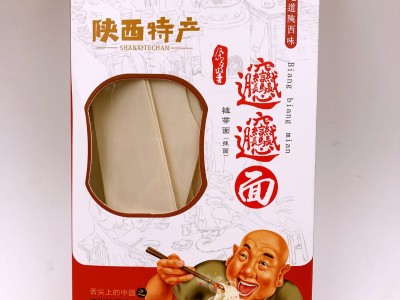 【凤鸣岐香】陕西特产油泼辣子bingbiang面 裤带面图5