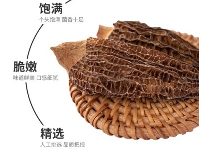 源头工厂羊肚菌35g干货批量供应出售 野生菌 馈赠佳品 量大详谈图4