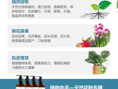 新朝阳氨基酸多元素水溶性肥料绿萝月季花卉通用型微量元素有机肥图2