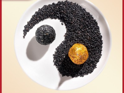 芝麻丸即食九蒸九晒非无糖黑芝麻手工纯芝麻球养发丸子即食零食图3