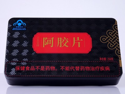 山东阿胶块蓝帽东阿驴皮阿胶250克东阿胶片ejiao阿胶粉原料胶代发图5