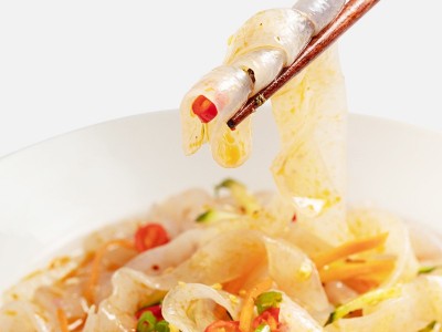 代加工魔芋面粉丝魔芋凉皮魔芋蔬菜包即食代餐饱腹主食方便速食图3