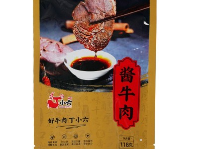 丁小六批发陕西特产休闲食品118g/238g回民坊上熟牛肉五香酱牛肉图5
