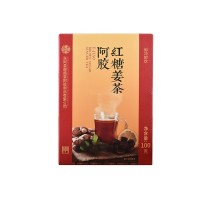 东阿批发阿胶红糖姜茶 100g速溶即食阿胶红糖姜茶 冲泡红糖姜茶