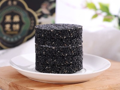 姿怡黑芝麻饼批发235g盒装黑芝麻饼干 厂家直发图2