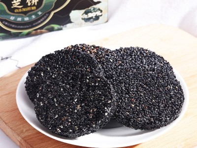 姿怡黑芝麻饼批发235g盒装黑芝麻饼干 厂家直发图4