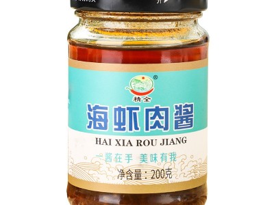 海虾肉酱 精全辣椒酱海鲜虾酱速食火锅蘸调料下饭拌饭酱图5