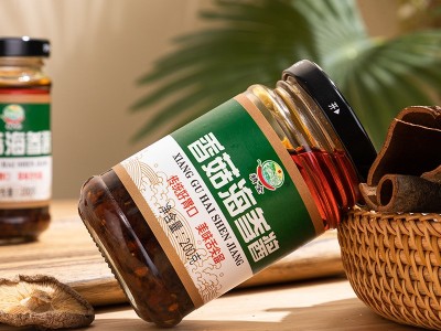 精全香菇海参酱辣椒酱拌饭火锅调味品调料蘸料下饭菜一件代发图4