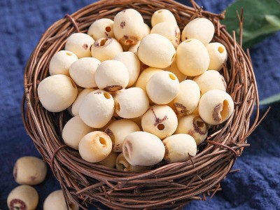 磨皮莲子批发厂家直销通芯新货干货大量白莲子杂粮特产一件代发图2