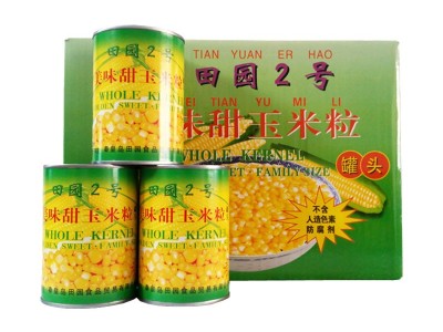 蔬菜沙拉披萨用玉米罐头香甜素食沙拉玉米粒罐头灌装玉米罐头图5