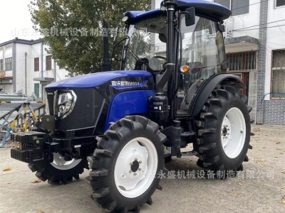 水旱两用雷沃欧豹M904-Y农用拖拉机四驱强压多路阀翻地旋耕播种机图5