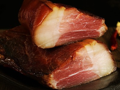 厂家批发腊肉特产农家自制后腿二刀正宗烟熏肉咸肉500g非四川腊味图3