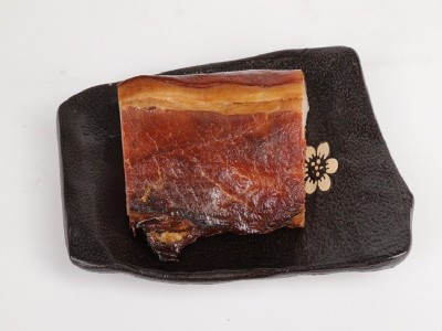 厂家批发腊肉特产农家自制后腿二刀正宗烟熏肉咸肉500g非四川腊味图2
