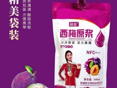 棘密西梅原浆500ml袋装鲜果原浆西梅果汁图2