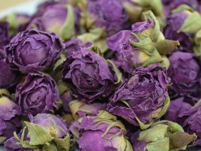 2022年新疆和田沙漠玫瑰头茬花 大马士革250g 玫瑰花冠泡茶干花蕾图3