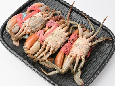 批发现货鲜活螃蟹缅甸公蟹清蒸煲粥蟹肉煲蟹5.5-8两/只2斤大概3只图4