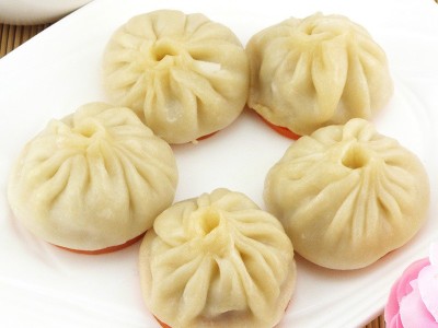 加藤利小笼包 广式鲜肉冷冻汤包 粥铺外卖早点半成品水煎包速食图3