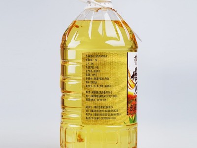 中粮塔原红花籽油食用油5L物理压榨一级家用新疆红花植物油桶装图5
