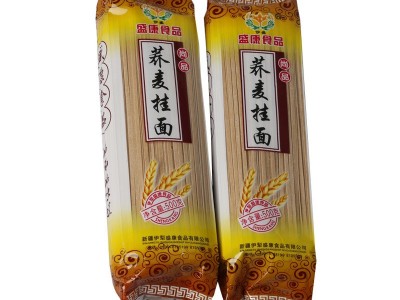 盛康荞麦挂面500克*2袋面条拌面杂粮煮面新疆伊犁图5