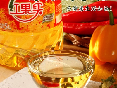 红花籽油新疆红果实有机红花籽油5升物理压榨精炼食用植物油图3
