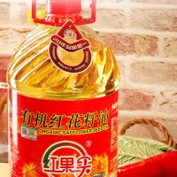 红花籽油新疆红果实有机红花籽油5升物理压榨精炼食用植物油