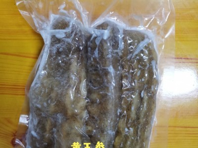水发黄玉参 深海水发黄玉参 黄肉参 冷冻 即食海参海鲜黄玉参图2