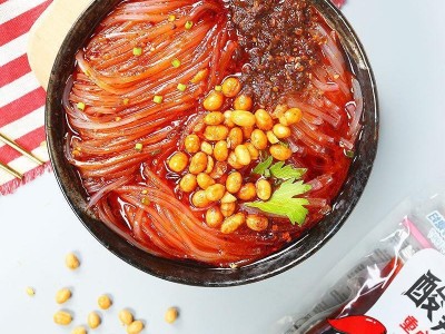 重庆酸辣粉粗粉条袋装红薯粉免煮网红方便速食酸辣粉一整箱13袋图5