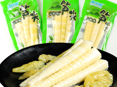 山泡椒脆笋尖 网红零食小吃 开袋即食品包装酸辣嫩竹笋 散装批发图2