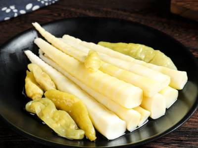 山泡椒脆笋尖 网红零食小吃 开袋即食品包装酸辣嫩竹笋 散装批发图3