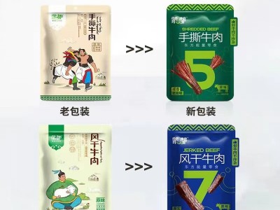 蒙都牛肉干 内蒙古特产风干牛肉干500g 独立小包装清真网红零食品图4