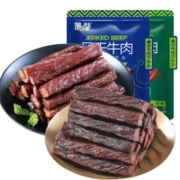 蒙都牛肉干 内蒙古特产风干牛肉干500g 独立小包装清真网红零食品