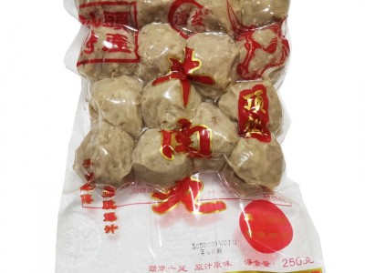 澄益潮汕牛肉丸牛筋丸250G火锅丸子厂家批发关东煮火锅食材图4