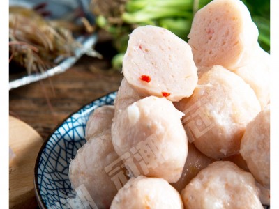 澄益潮汕虾丸250G海鲜丸火锅丸子餐饮火锅食材批发图2