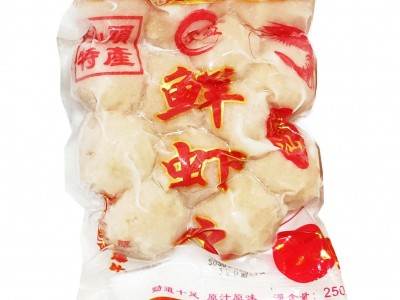 澄益潮汕虾丸250G海鲜丸火锅丸子餐饮火锅食材批发图4