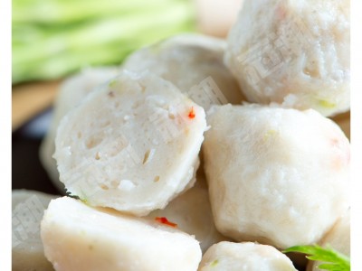澄益火锅食材潮汕墨鱼丸250G关东煮花枝丸冷冻丸子海鲜丸餐饮批发图2