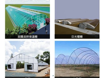 农业玻璃温室大棚阳光生态餐厅温室花卉养殖展厅大棚温室种植大棚图5