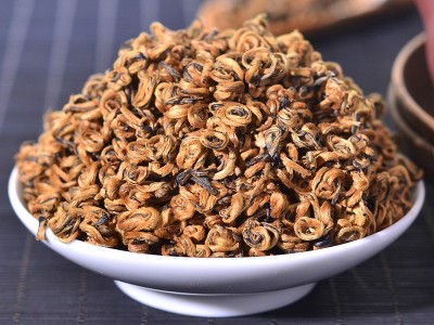 红茶批发云南红茶古树红茶500g散装凤庆滇红大金针茶叶批发滇红茶图2