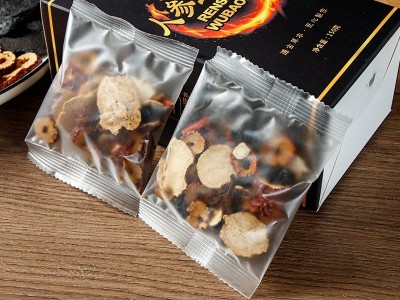 炘兴堂人参五宝茶高端男人茶老公茶八宝茶黄精十宝茶支持一件代发图2