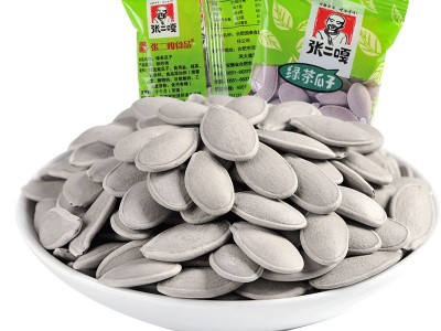 张二嘎绿茶瓜子整箱10斤南瓜子熟香原味瓜籽炒货零食坚果批发图4