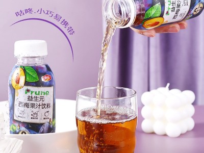 豪园益生元西梅汁果汁纤维即饮饮料245ml*10瓶整箱图5