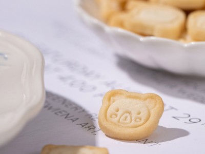 源头厂家 淮山小熊饼干 儿童口水零食酥性饼干药食同源营养磨牙棒图5