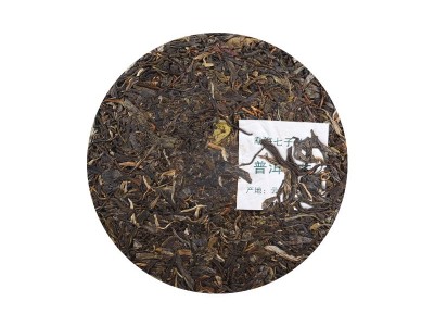 云南茶树王勐海普洱早春生茶357g饼茶糯山七子饼茶厂家现货批发图5