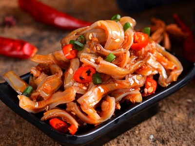 食刻不忘猪脆骨13克30包每盒 即食熟食香辣脆骨零食休闲食品批发图3
