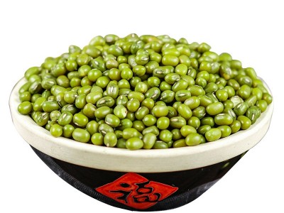 五谷杂粮当季绿豆批发 绿豆汤煮粥磨粉原料 大粒袋装绿小豆笨绿豆图5