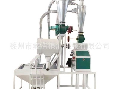 小型家用商用杂粮磨粉机 玉米小麦脱皮面粉机图4